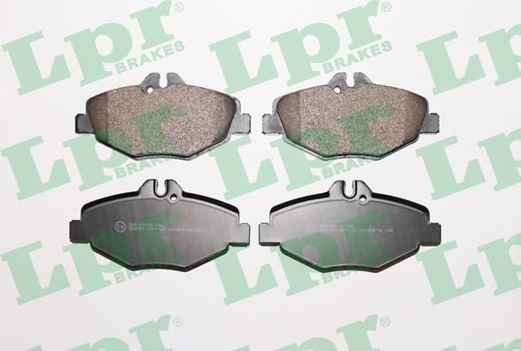 LPR 05P1124 - Bremsbelagsatz, Scheibenbremse parts5.com