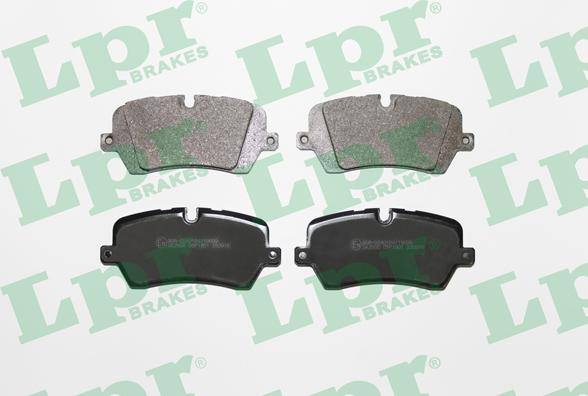 LPR 05P1801 - Fékbetétkészlet, tárcsafék parts5.com