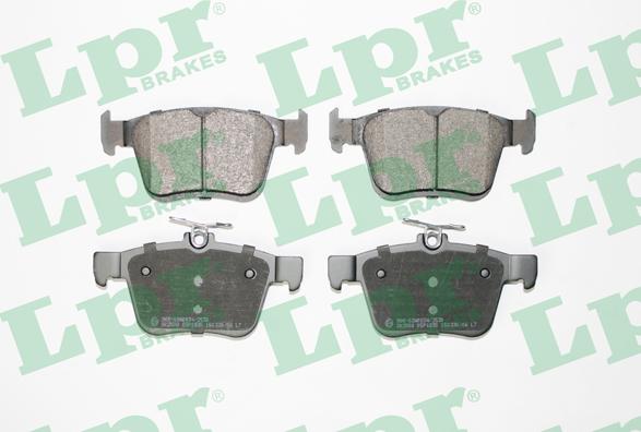 LPR 05P1835 - Brake Pad Set, disc brake parts5.com