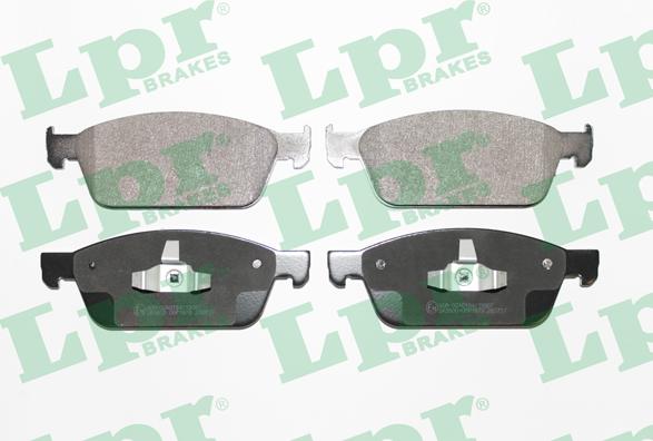 LPR 05P1879 - Brake Pad Set, disc brake parts5.com