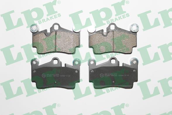 LPR 05P1362 - Brake Pad Set, disc brake parts5.com