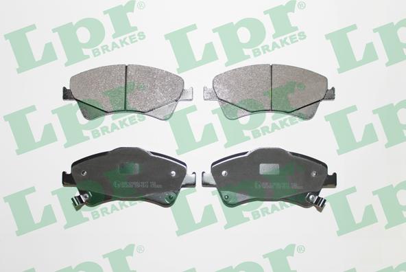 LPR 05P1313 - Brake Pad Set, disc brake parts5.com