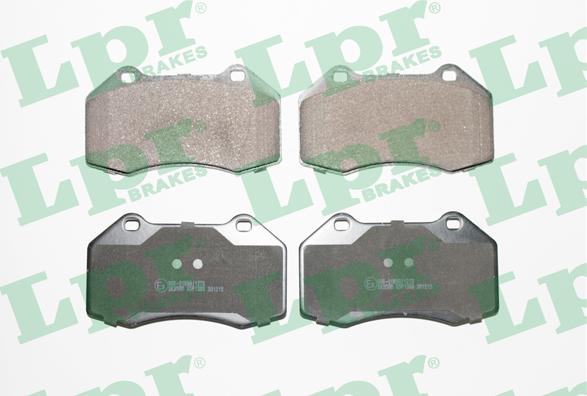 LPR 05P1389 - Brake Pad Set, disc brake parts5.com