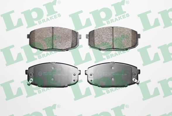 LPR 05P1375 - Brake Pad Set, disc brake parts5.com