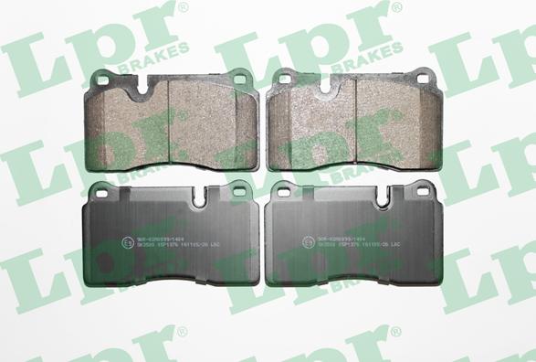 LPR 05P1376 - Brake Pad Set, disc brake parts5.com