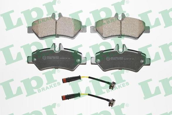 LPR 05P1293A - Set placute frana,frana disc parts5.com