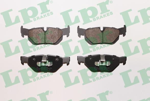 LPR 05P1252 - Set placute frana,frana disc parts5.com