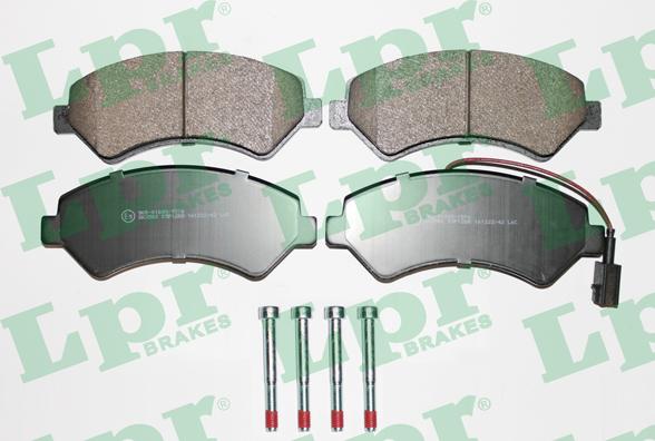 LPR 05P1288 - Set placute frana,frana disc parts5.com