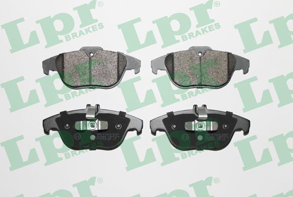 LPR 05P1274 - Brake Pad Set, disc brake parts5.com