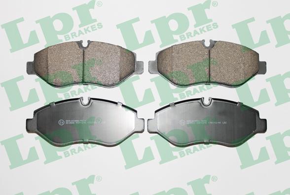 LPR 05P1275 - Brake Pad Set, disc brake parts5.com