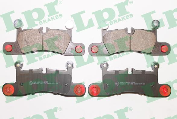 LPR 05P1755 - Set placute frana,frana disc parts5.com