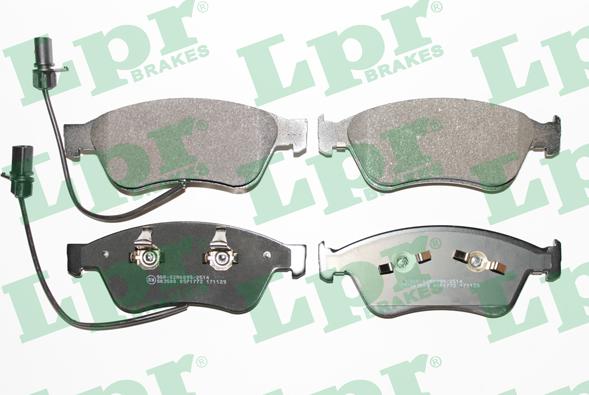 LPR 05P1772 - Set placute frana,frana disc parts5.com