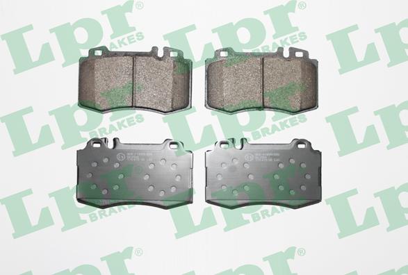 LPR 05P899 - Brake Pad Set, disc brake parts5.com