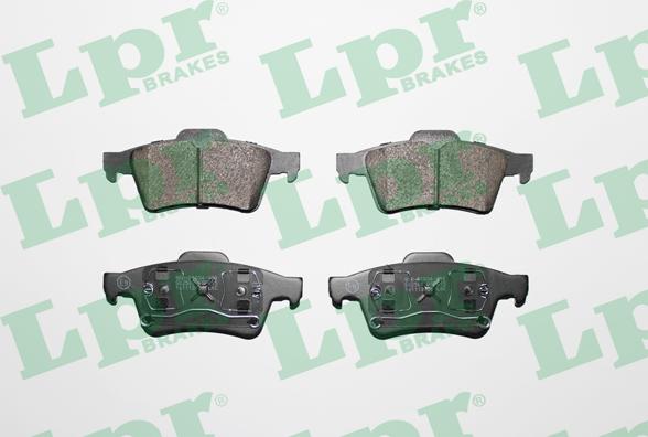 LPR 05P815 - Тормозные колодки, дисковые, комплект parts5.com