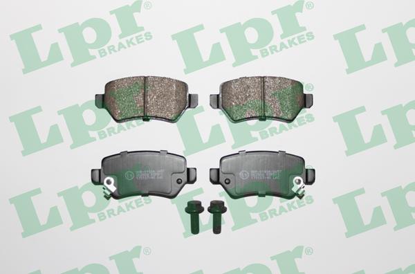 LPR 05P811 - Zestaw klocków hamulcowych, hamulce tarczowe parts5.com