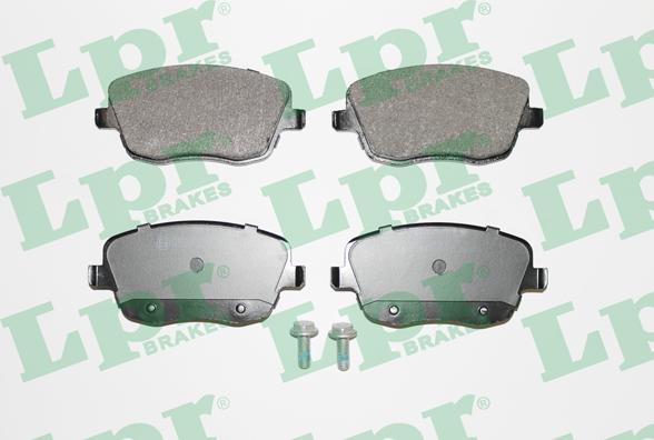 LPR 05P817 - Sada brzdových destiček, kotoučová brzda parts5.com