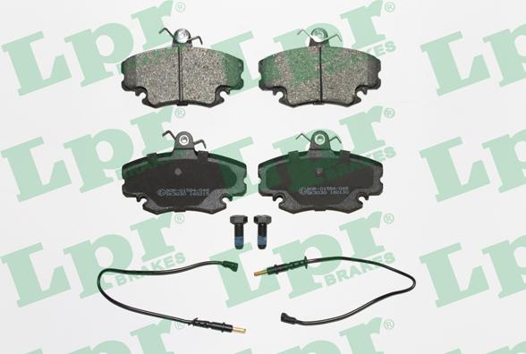 LPR 05P349 - Kit de plaquettes de frein, frein à disque parts5.com