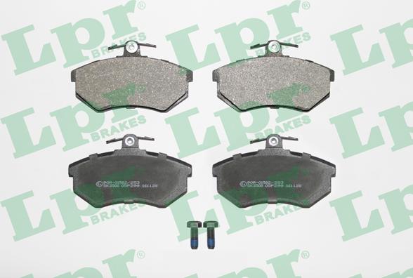 LPR 05P299 - Kit de plaquettes de frein, frein à disque parts5.com