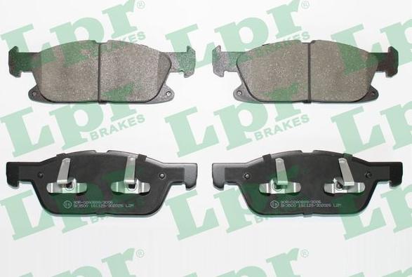 LPR 05P2026 - Brake Pad Set, disc brake parts5.com