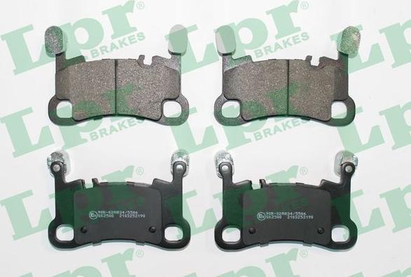 LPR 05P2190 - Set placute frana,frana disc parts5.com