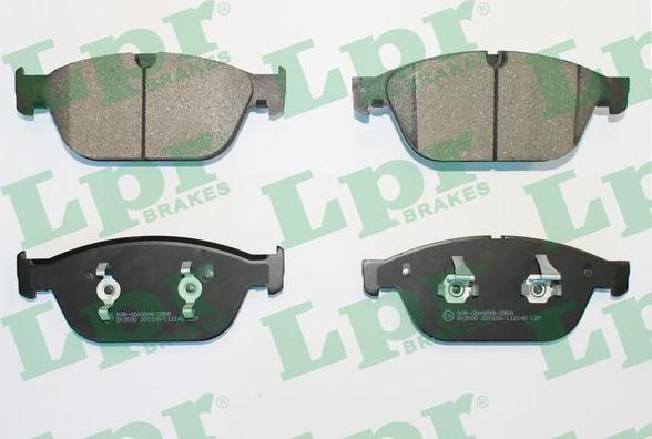 LPR 05P2140 - Fren balata seti, diskli fren parts5.com