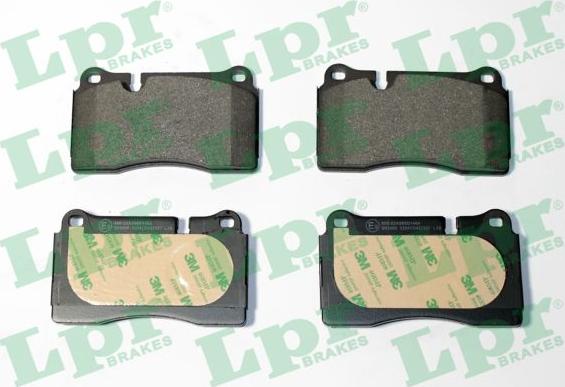 LPR 05P2327 - Brake Pad Set, disc brake parts5.com