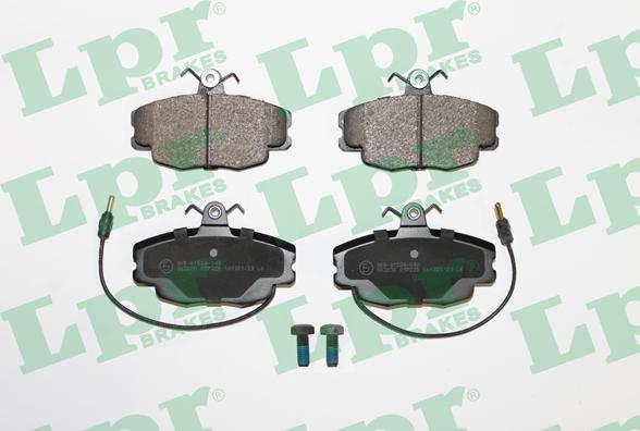 LPR 05P220 - Bremsbelagsatz, Scheibenbremse parts5.com