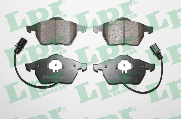 LPR 05P790 - Sada brzdových destiček, kotoučová brzda parts5.com