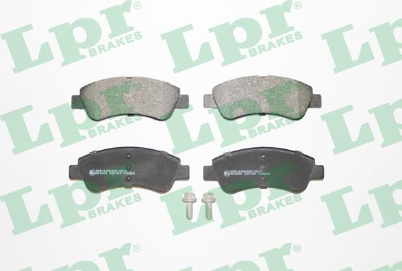 LPR 05P789 - Sada brzdových destiček, kotoučová brzda parts5.com