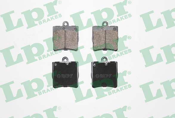 LPR 05P726 - Brake Pad Set, disc brake parts5.com