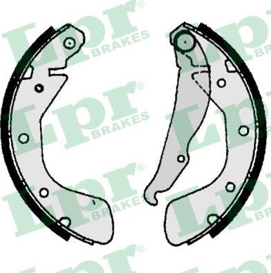 LPR 06800 - Brake Shoe Set parts5.com