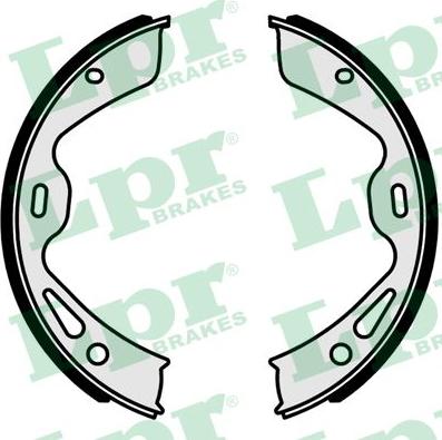 LPR 01042 - Brake Shoe Set, parking brake parts5.com