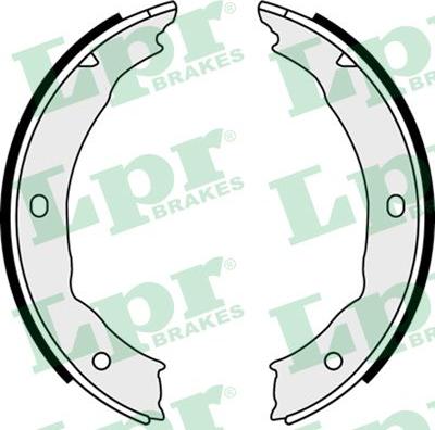 LPR 08400 - Brake Shoe Set, parking brake parts5.com