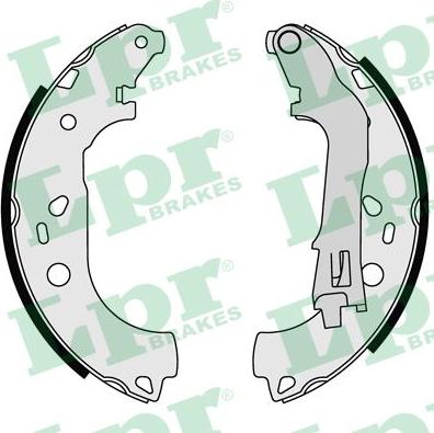 LPR 08590 - Set saboti frana parts5.com