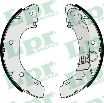 LPR 08540 - Brake Shoe Set parts5.com