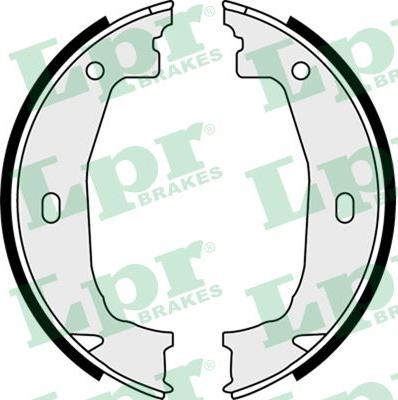 LPR 08100 - Brake Shoe Set, parking brake parts5.com