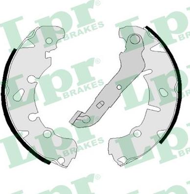 LPR 08170 - Brake Shoe Set parts5.com