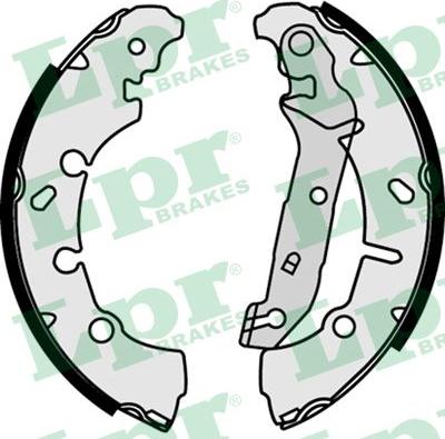 LPR 08200 - Brake Shoe Set parts5.com