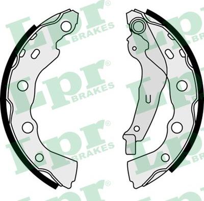 LPR 07990 - Garnitura zavorne celjusti parts5.com