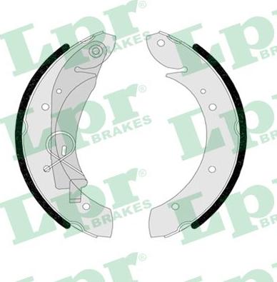 LPR 07420 - Fékpofakészlet parts5.com