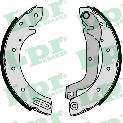 LPR 07640 - Brake Shoe Set parts5.com