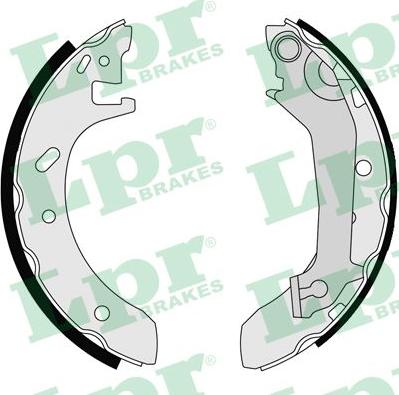 LPR 07140 - Brake Shoe Set parts5.com