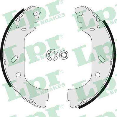 LPR 07150 - Brake Shoe Set parts5.com