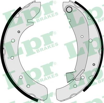 LPR 07120 - Brake Shoe Set parts5.com