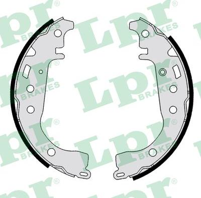 LPR 07860 - Set saboti frana parts5.com