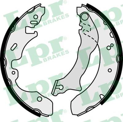 LPR 07390 - Brake Shoe Set parts5.com