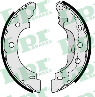 LPR 07330 - Piduriklotside komplekt parts5.com