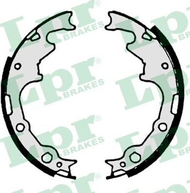 LPR 07240 - Brake Shoe Set parts5.com