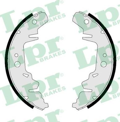 LPR 07280 - Brake Shoe Set parts5.com