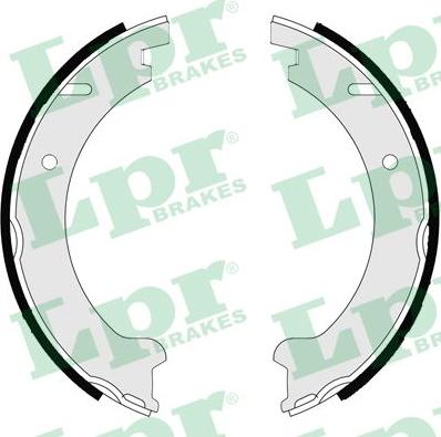 LPR 07235 - Brake Shoe Set, parking brake parts5.com